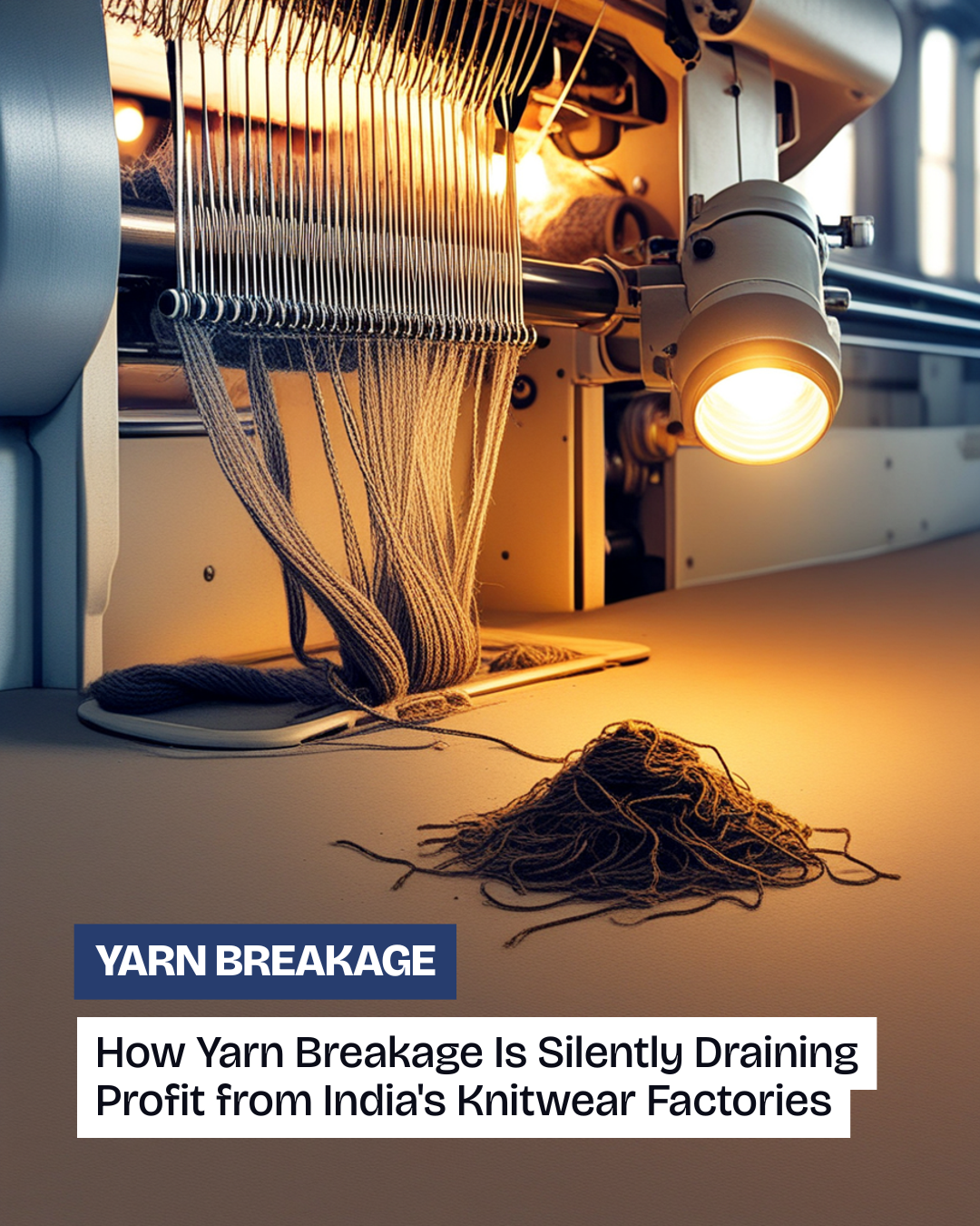 How yarn breakage is silently draining profit from India's knitwear factories