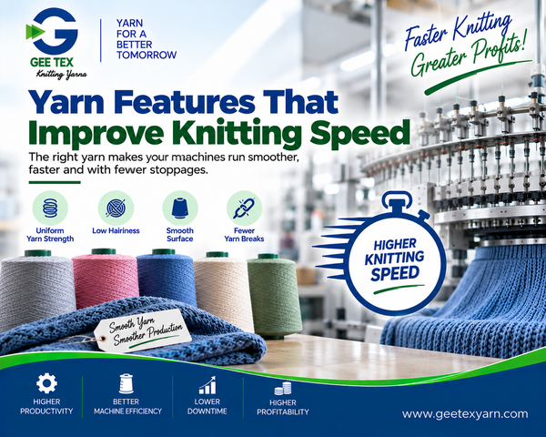 Yarn Features That Improve Knitting Speed