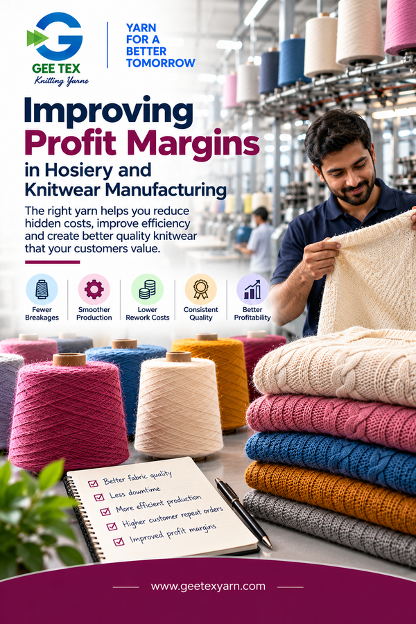 Improving Profit Margins in Hosiery and Knitwear Manufacturing