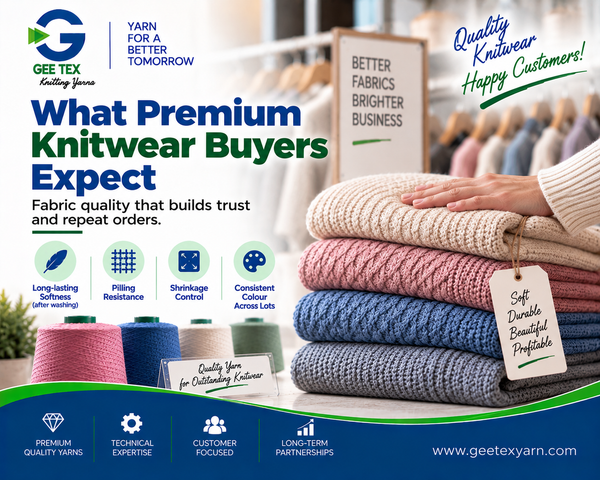Premium Knitwear Buyer Expectations from Fabric Quality