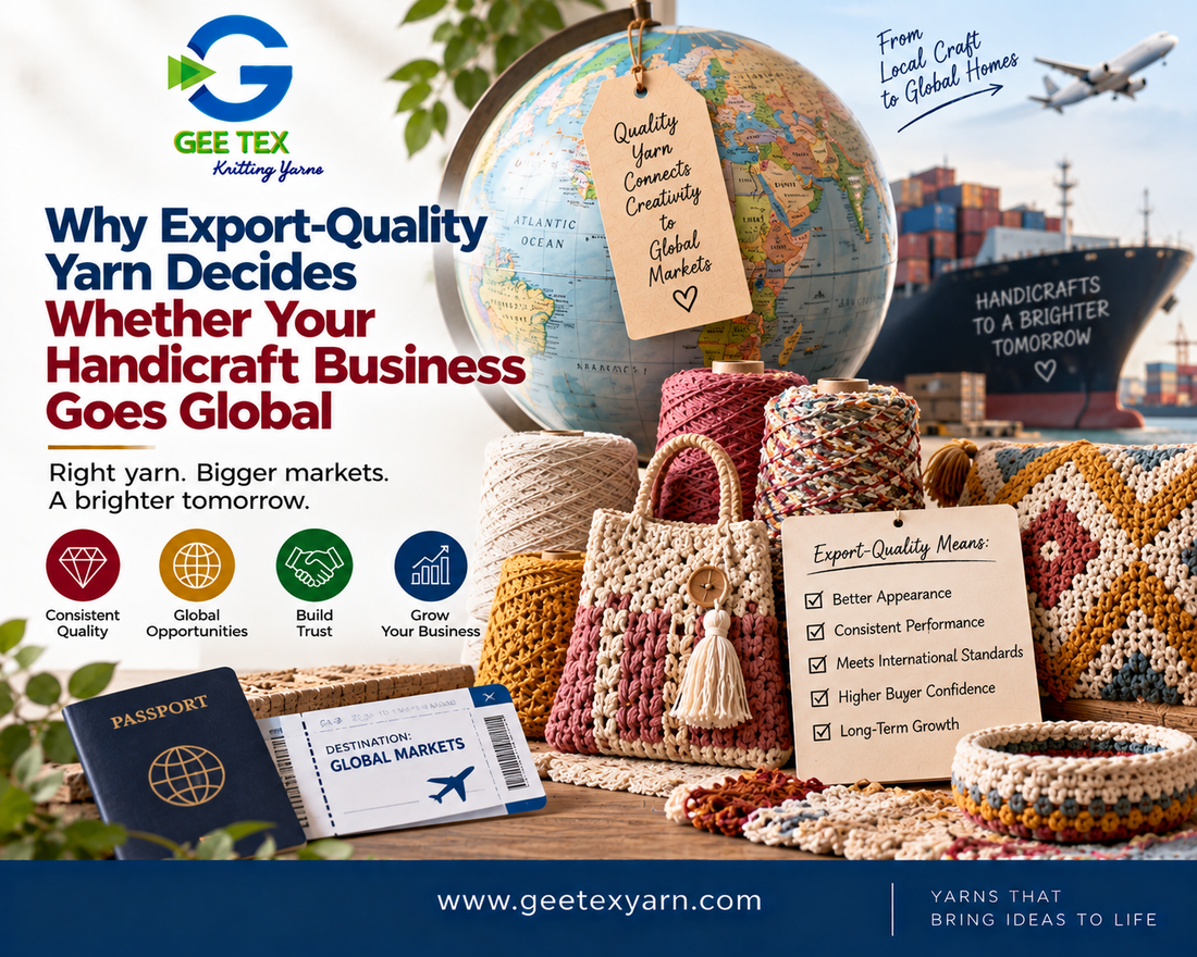 Export Quality Yarn for International Buyers — Gee Tex Knitting Yarns