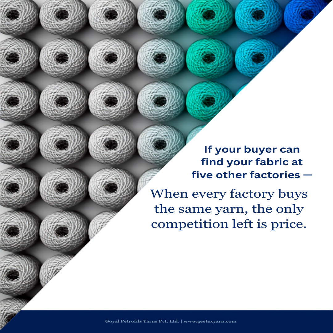 Why Custom Yarn Creates Market Differentiation — Gee Tex Knitting Yarns