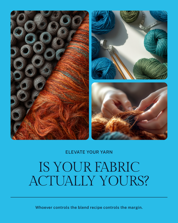 Creating Exclusive Yarn Blends for Knitwear Differentiation: Why the Manufacturers Who Control Their Blend Recipe Control Their Margins